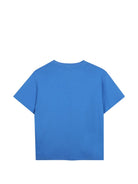 T-shirt per bambino Kenzo Kids azzurra con stampa logo sul davanti K62051 86J KENZO KIDS 