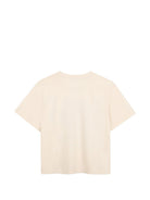 T-shirt per bambina Kenzo Kids bianca con stampa Boke Flower sul davanti K62053 21G KENZO KIDS 