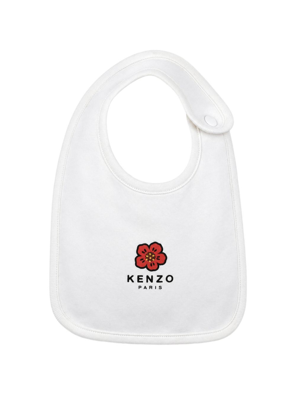 Set di tutina, berretto e bavaglino per neonati Kenzo Kids bianco Boke Flower (set da tre) K62068 117 KENZO KIDS 