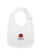 Set di tutina, berretto e bavaglino per neonati Kenzo Kids bianco Boke Flower (set da tre) K62068 117 KENZO KIDS 