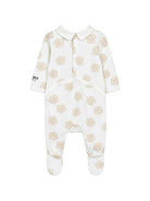 Set di tutina, berretto e bavaglino per neonati Kenzo Kids bianco Boke Flower (set da tre) K62068 117 KENZO KIDS 