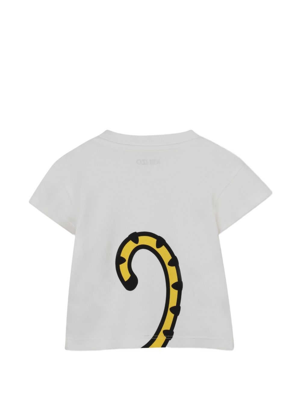 Set tre pezzi per neonato Kenzo Kids bianco con stampa tigre K62070 117 KENZO KIDS 