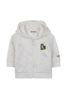 Set tre pezzi per neonato Kenzo Kids bianco con stampa tigre K62070 117 KENZO KIDS 