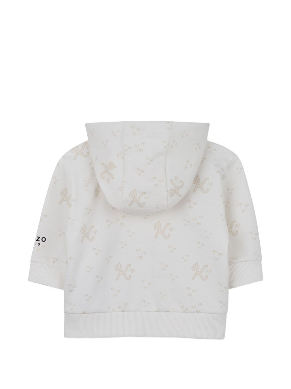 Set tre pezzi per neonato Kenzo Kids bianco con stampa tigre K62070 117 KENZO KIDS 