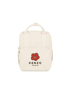 Borsa fasciatoio per neonati Kenzo Kids bianca con stampa Boke Flower sul davanti K62075 21G KENZO KIDS 