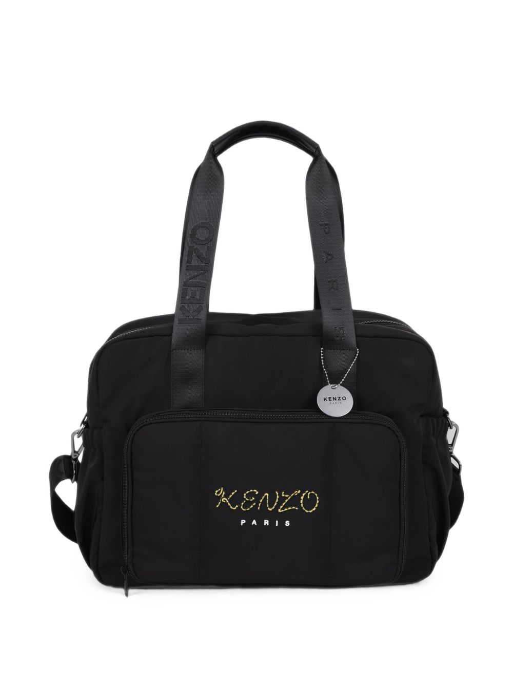 Borsa fasciatoio per neonati Kenzo Kids blu con ricamo frontale del logo K62076 095 KENZO KIDS 