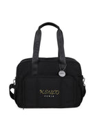 Borsa fasciatoio per neonati Kenzo Kids blu con ricamo frontale del logo K62076 095 KENZO KIDS 