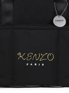 Borsa fasciatoio per neonati Kenzo Kids blu con ricamo frontale del logo K62076 095 KENZO KIDS 