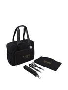 Borsa fasciatoio per neonati Kenzo Kids blu con ricamo frontale del logo K62076 095 KENZO KIDS 
