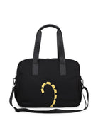 Borsa fasciatoio per neonati Kenzo Kids blu con ricamo frontale del logo K62076 095 KENZO KIDS 