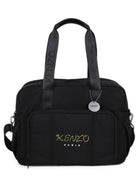 Borsa fasciatoio per neonati Kenzo Kids blu con ricamo frontale del logo K62076 095 KENZO KIDS 