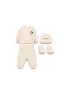 Completo per neonati Kenzo Kids beige con berretto e calzini K62078 C17 KENZO KIDS 