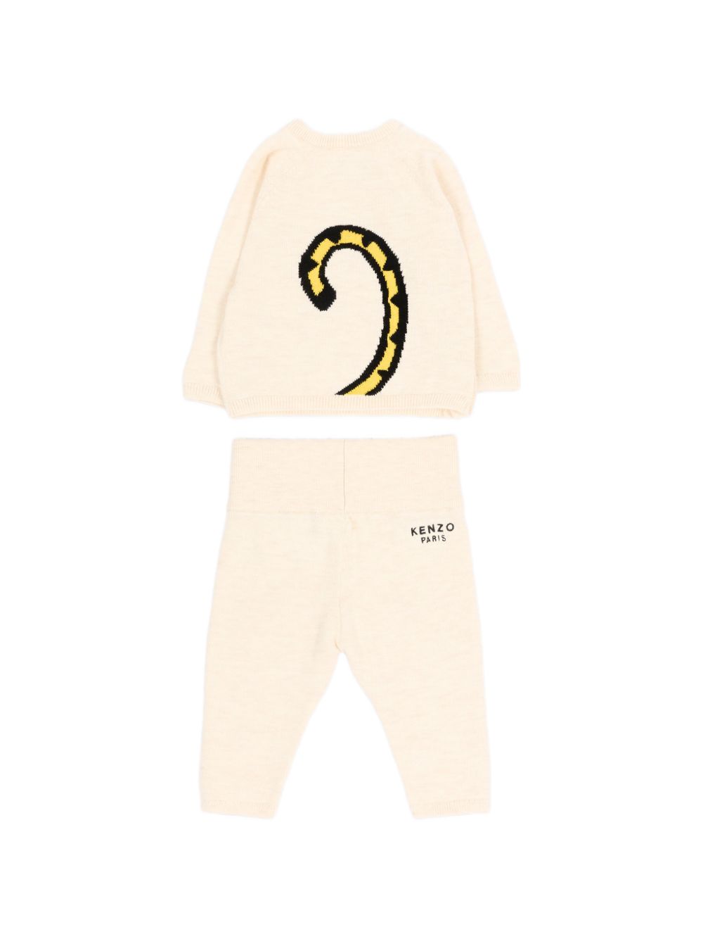 Completo per neonati Kenzo Kids beige con berretto e calzini K62078 C17 KENZO KIDS 
