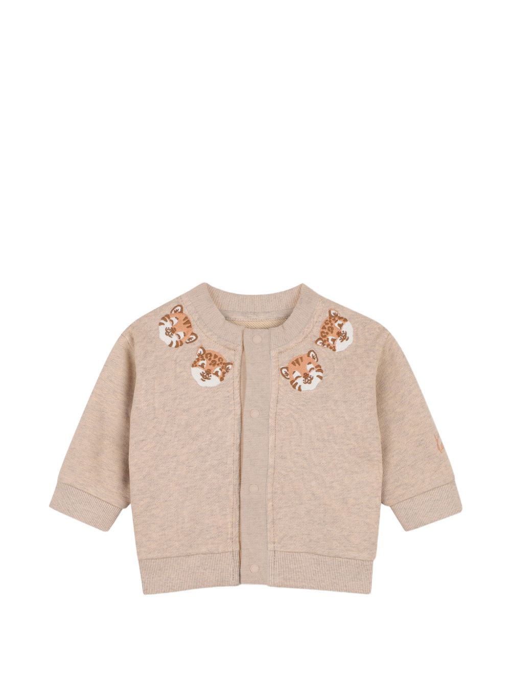 Set tre pezzi per neonati Kenzo Kids beige con stampa tigre K62090 230 KENZO KIDS 