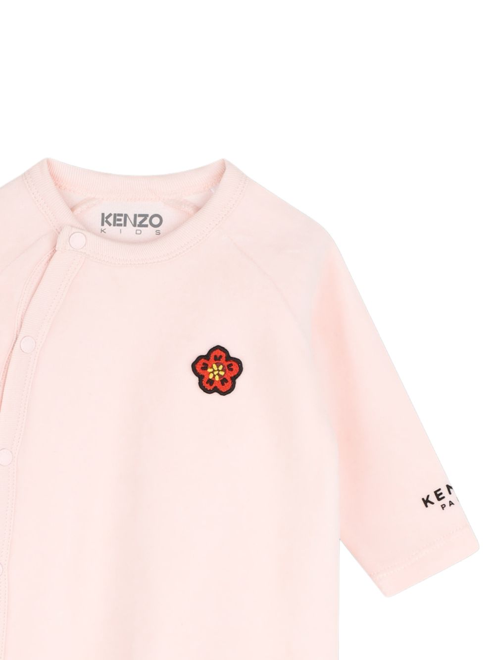 Tutine per neonata Kenzo Kids rosa con applicazione Boke Flower K62100 43B KENZO KIDS 