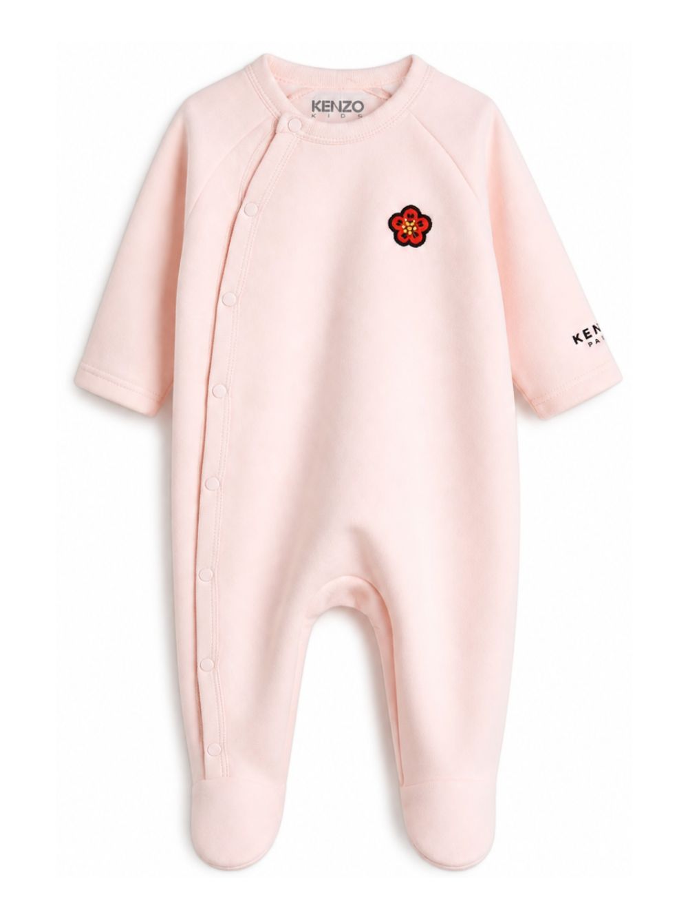 Tutine per neonata Kenzo Kids rosa con applicazione Boke Flower K62100 43B KENZO KIDS 