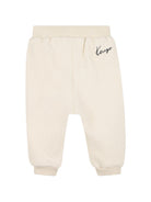 Completo per neonati Kenzo Kids beige con applicazione frontale K62101 21G KENZO KIDS 