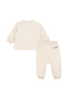 Completo per neonati Kenzo Kids beige con applicazione frontale K62101 21G KENZO KIDS 