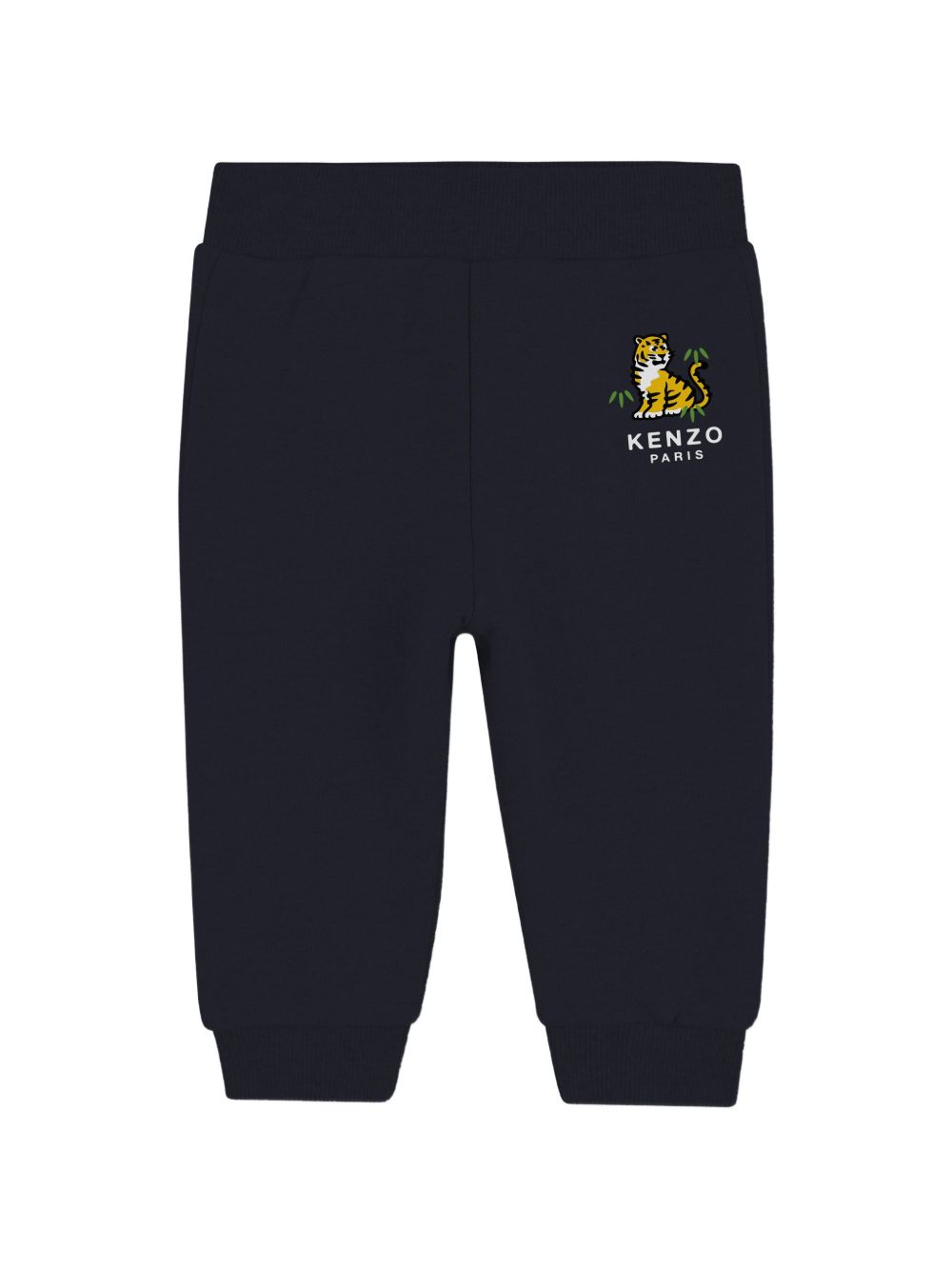 Tuta sportiva per neonati Kenzo Kids blu con stampa tigre sul davanti K62102 845 KENZO KIDS 