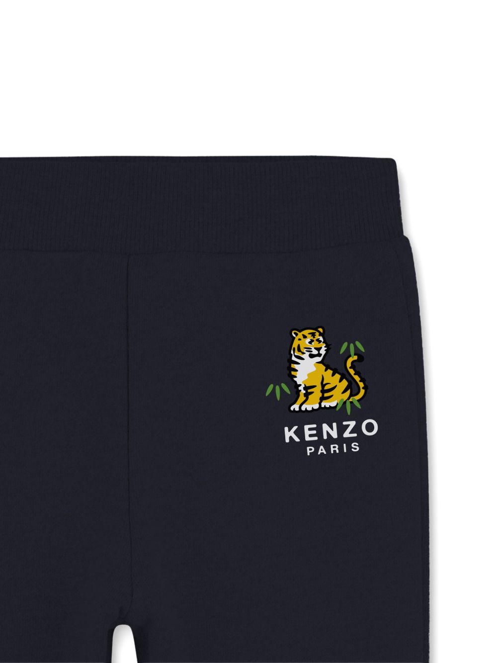 Tuta sportiva per neonati Kenzo Kids blu con stampa tigre sul davanti K62102 845 KENZO KIDS 