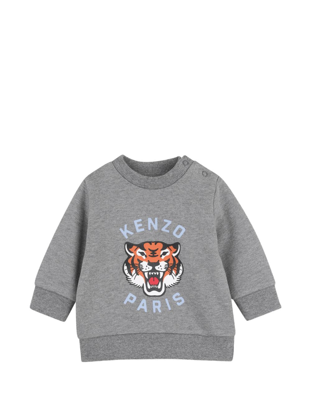 Tuta sportiva per neonato Kenzo Kids grigia con stampa Tiger K62102 A29 KENZO KIDS 
