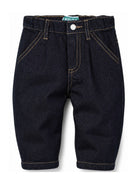 Jeans per neonato Kenzo Kids denim con cuciture a contrasto K62106 Z35 KENZO KIDS 