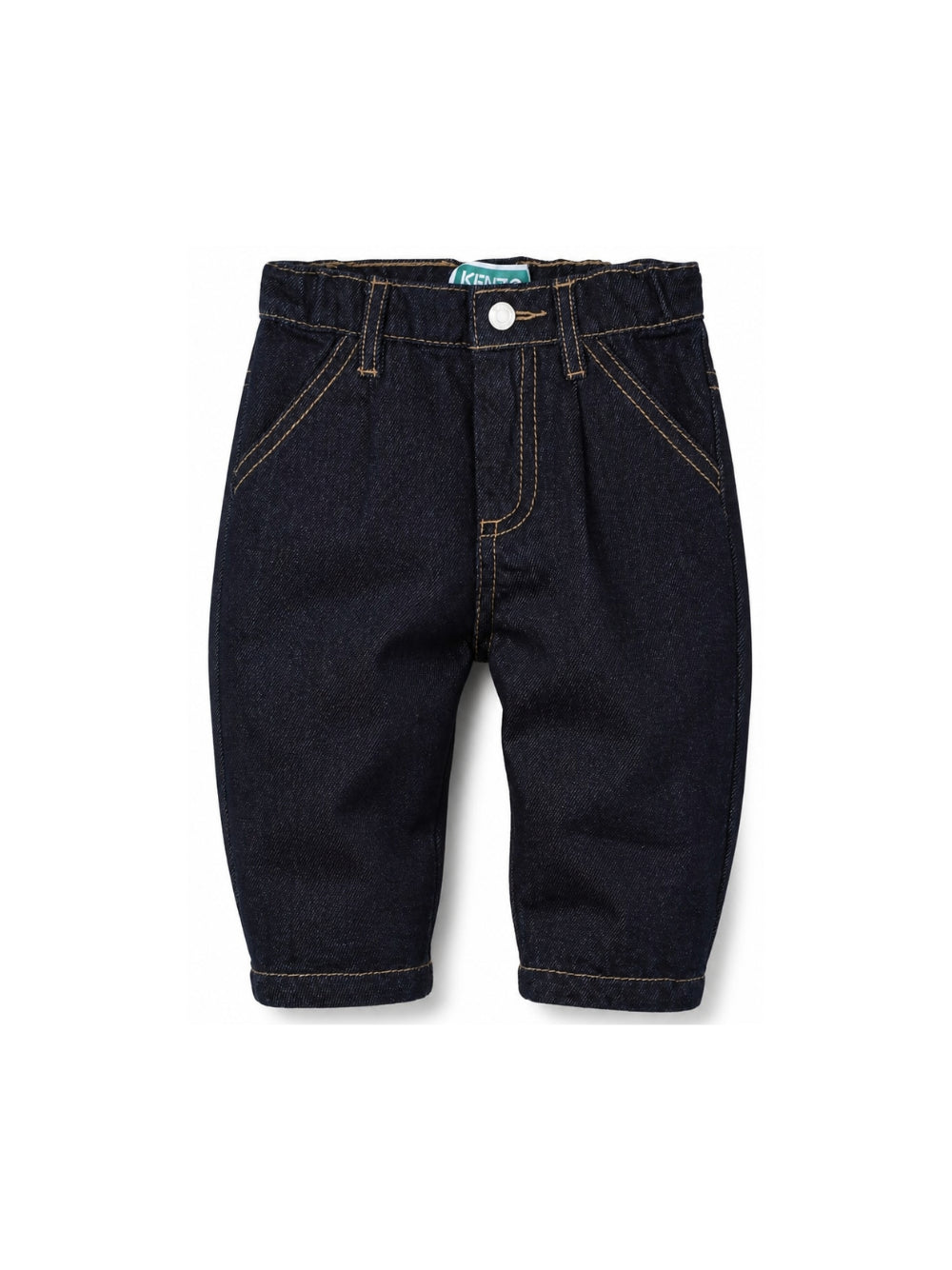 Jeans per neonato Kenzo Kids denim con cuciture a contrasto K62106 Z35 KENZO KIDS 