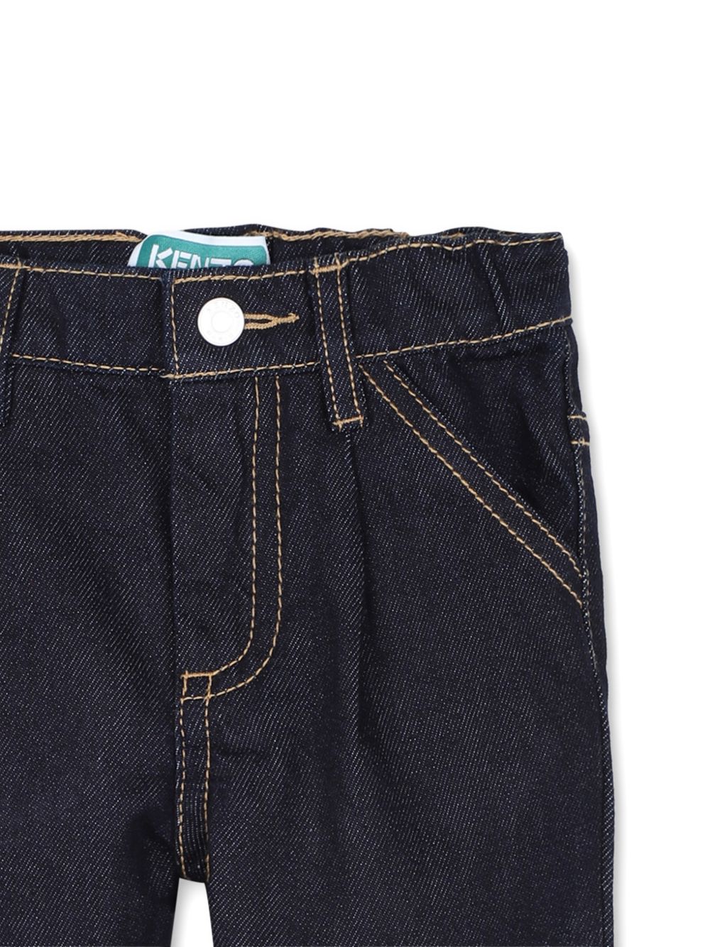 Jeans per neonato Kenzo Kids denim con cuciture a contrasto K62106 Z35 KENZO KIDS 