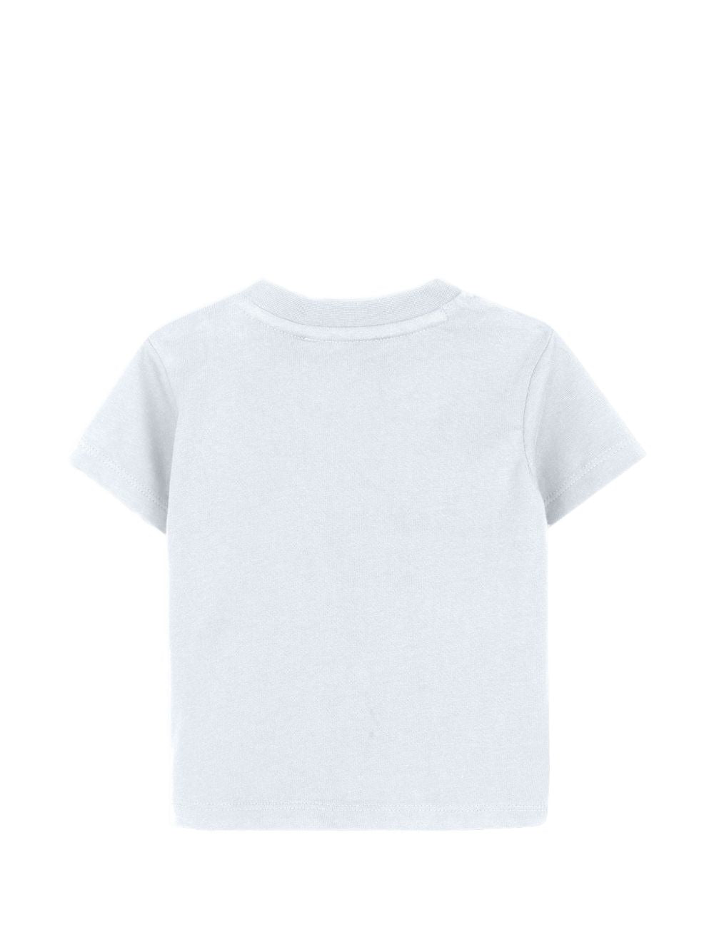 T-shirt per neonato Kenzo Kids azzurro con stampa grafica Tiger Head K62110 77M KENZO KIDS 