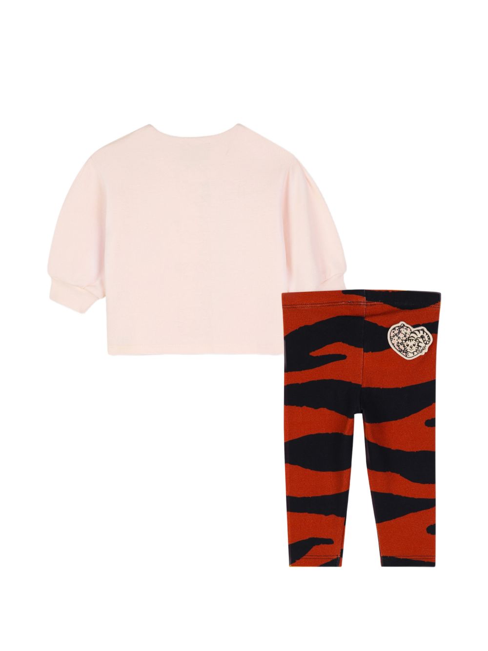 Set di due pezzi per neonata Kenzo Kids multicolore con stampa tigre K62115 Q50 KENZO KIDS 