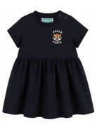 Abito per neonata Kenzo Kids blu con stampa Tiger K62122 845 KENZO KIDS 