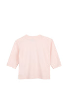 T-shirt per neonata Kenzo Kids rosa con stampa tigri sul davanti K62126 43B KENZO KIDS 