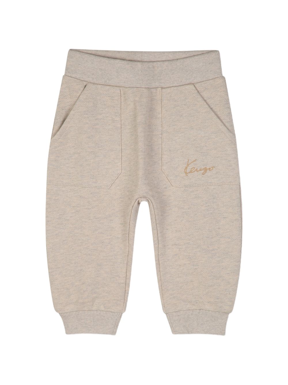 Completo per neonato Kenzo Kids blu con logo ricamato sul davanti K62135 230 KENZO KIDS 