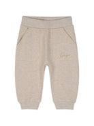 Completo per neonato Kenzo Kids blu con logo ricamato sul davanti K62135 230 KENZO KIDS 