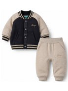 Completo per neonato Kenzo Kids blu con logo ricamato sul davanti K62135 230 KENZO KIDS 