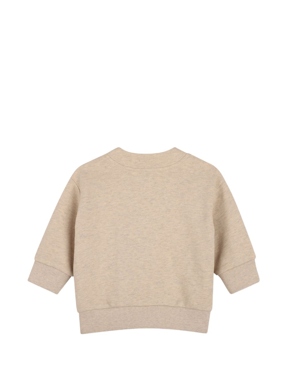 Cardigan per neonato Kenzo Kids beige con scollo a V e logo K62139 230 KENZO KIDS 
