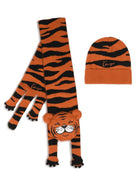 Set sciarpa e cappello per bambino Kenzo Kids multicolore con motivo Tiger K62152 E10 KENZO KIDS 