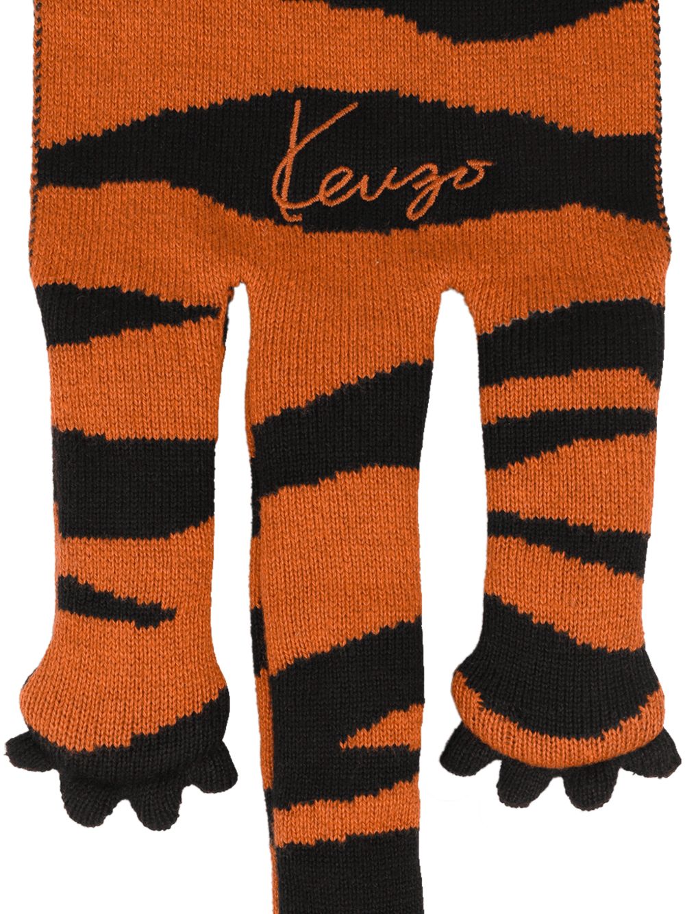Set sciarpa e cappello per bambino Kenzo Kids multicolore con motivo Tiger K62152 E10 KENZO KIDS 