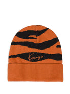 Set sciarpa e cappello per bambino Kenzo Kids multicolore con motivo Tiger K62152 E10 KENZO KIDS 
