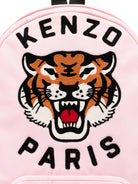 Zaino per bambina Kenzo Kids rosa con stampa Tiger sul davanti K62154 44F KENZO KIDS 