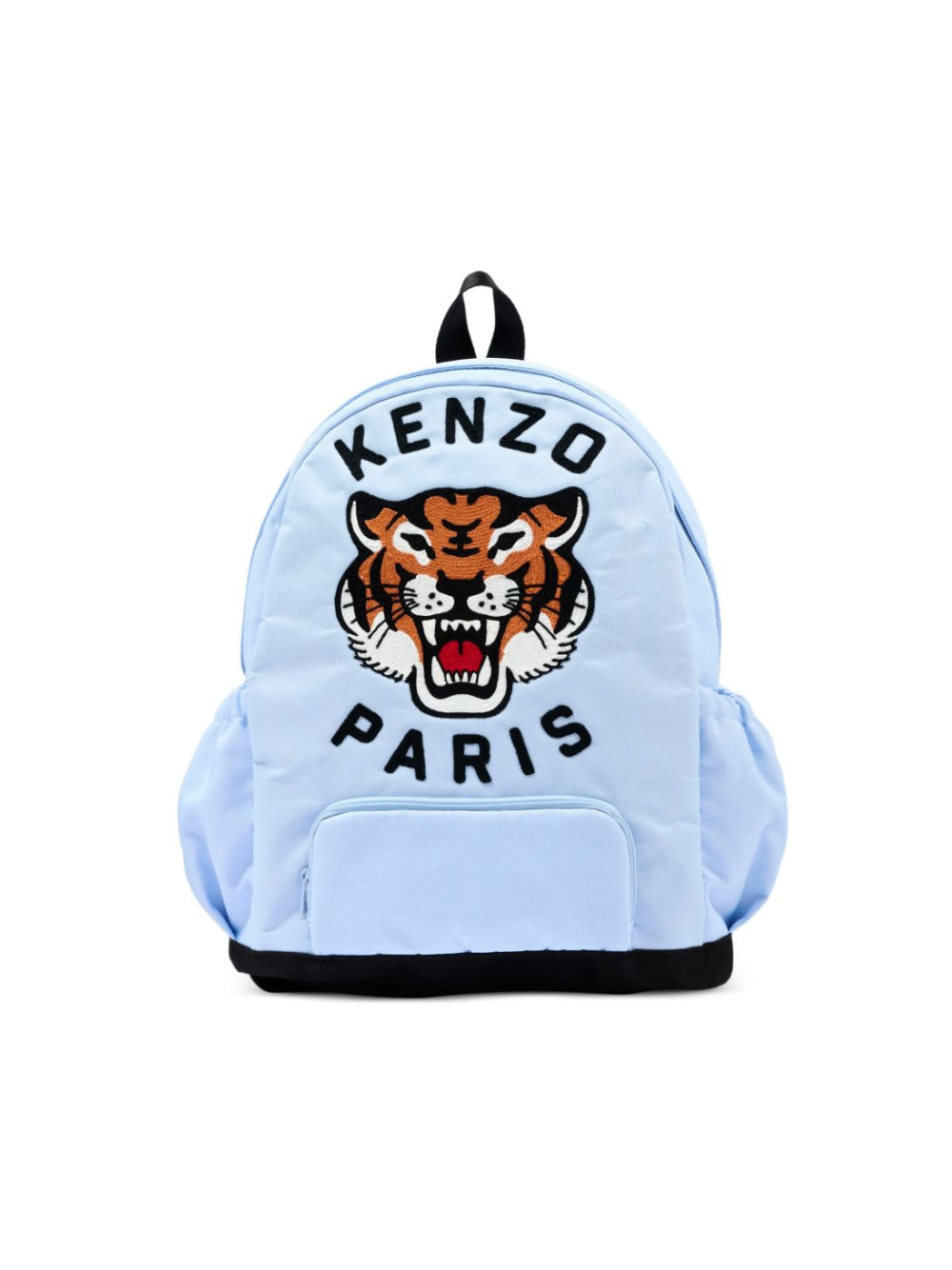 Zaino per bambina Kenzo Kids azzurro con stampa Tiger sul davanti K62154 77E KENZO KIDS 