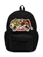 Zaino per bambino Kenzo Kids nero con dettaglio Animal Fantasy K62155 09B KENZO KIDS 