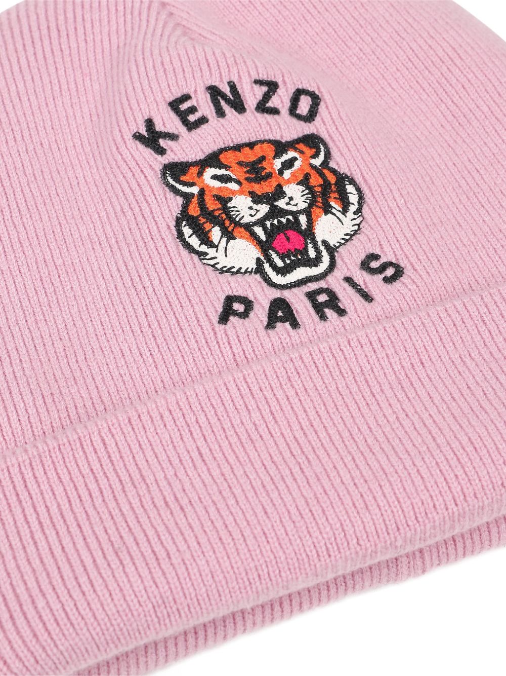 Berretto per bambina Kenzo Kids rosa con logo sul davanti K62156 44F KENZO KIDS 