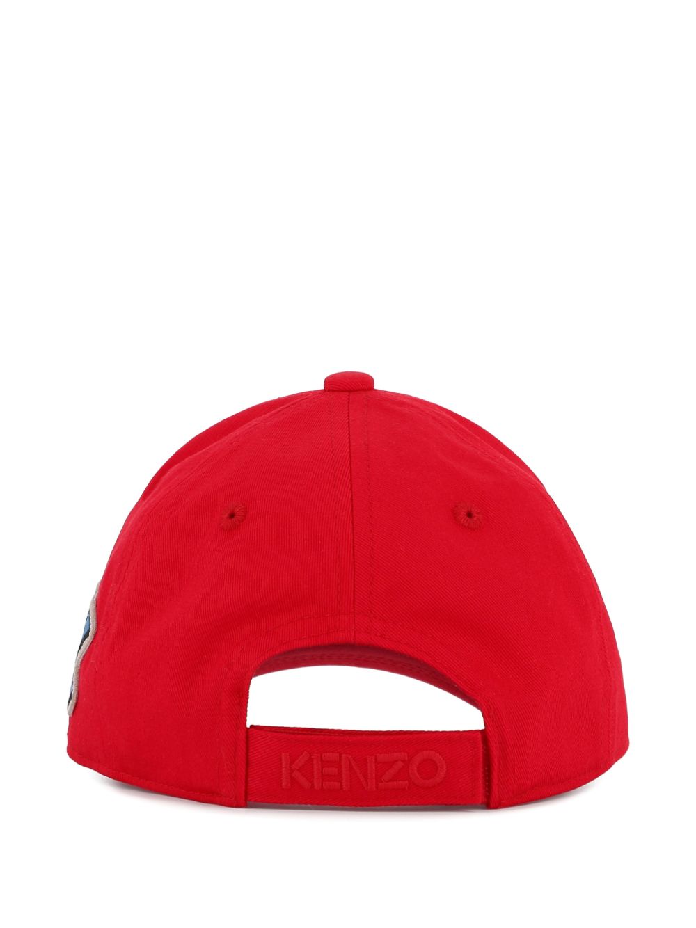 Cappello da baseball per bambino Kenzo Kids rosso con applicazione laterale con stampa K62157 990 KENZO KIDS 