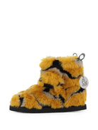 Stivali per bambina Kenzo Kids gialli con stampa animalier K62165 T90 KENZO KIDS 