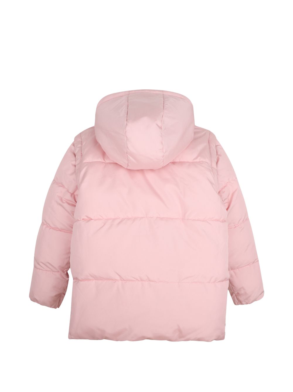 Giubbino per bambina Kenzo Kids rosa imbottito con due tasche laterali a filetto K62174 44F KENZO KIDS 