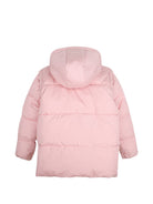 Giubbino per bambina Kenzo Kids rosa imbottito con due tasche laterali a filetto K62174 44F KENZO KIDS 