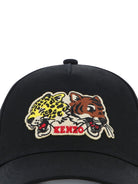Cappello per bambino Kenzo Kids nero con logo sul davanti K62184 09B KENZO KIDS 