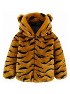 Giubbino per bambina Kenzo Kids multicolore con stampa animalier all-over K62234 T90 KENZO KIDS 
