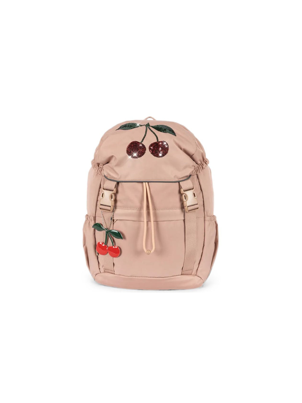 Zaino per bambina Konges Slojd Kids rosa con stampa grafica ciliegie KS105703 P00005 KONGES SLOJD KIDS 